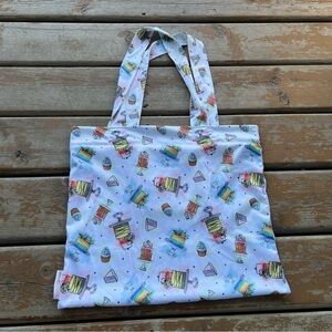 Smart Bottoms Cake Print Tote Bag